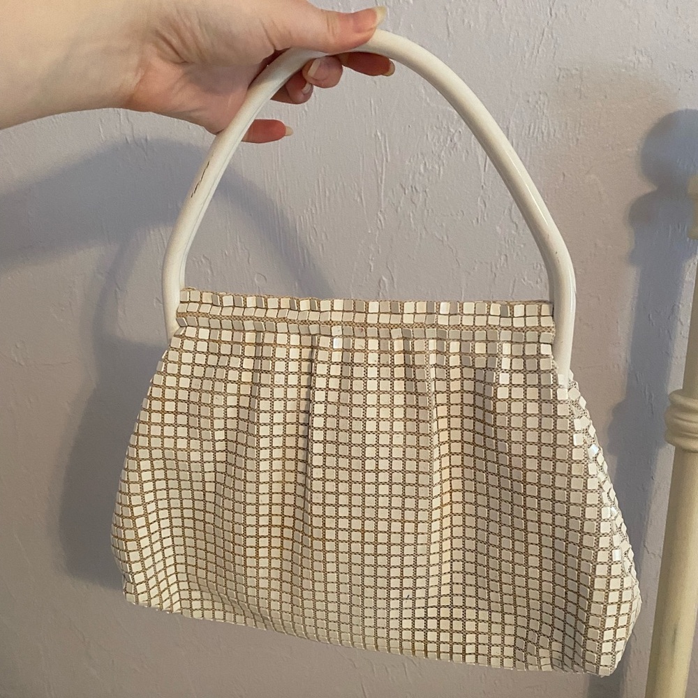 Vintage 1960s Plastic Tile Purse